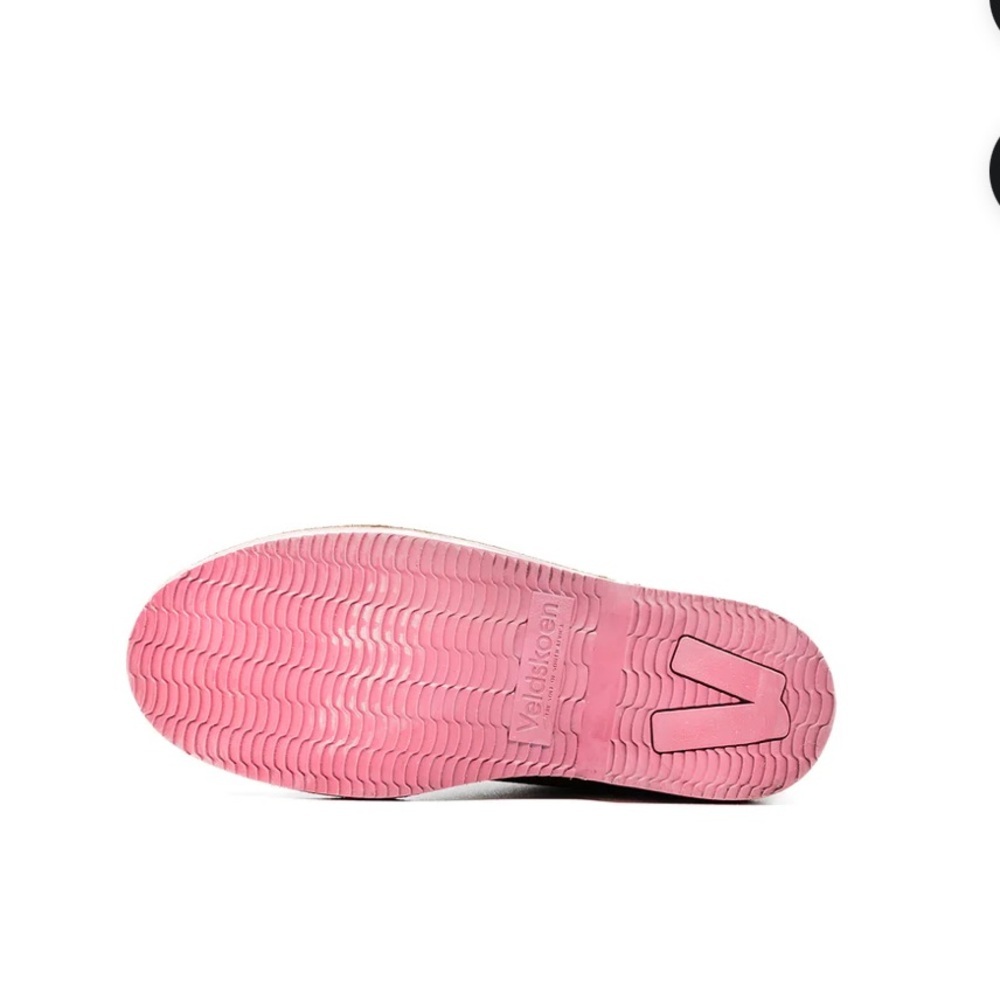 VELDSKOEN leather boots with pink soles and laces🤎🩷unisex but womens sizing🩷🤎 - Picture 7 of 16